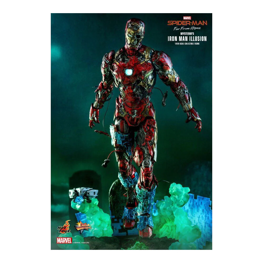 Spider-Man Far From Home Mysterio's Iron Man Illusion 1:6 Scale - Image 2