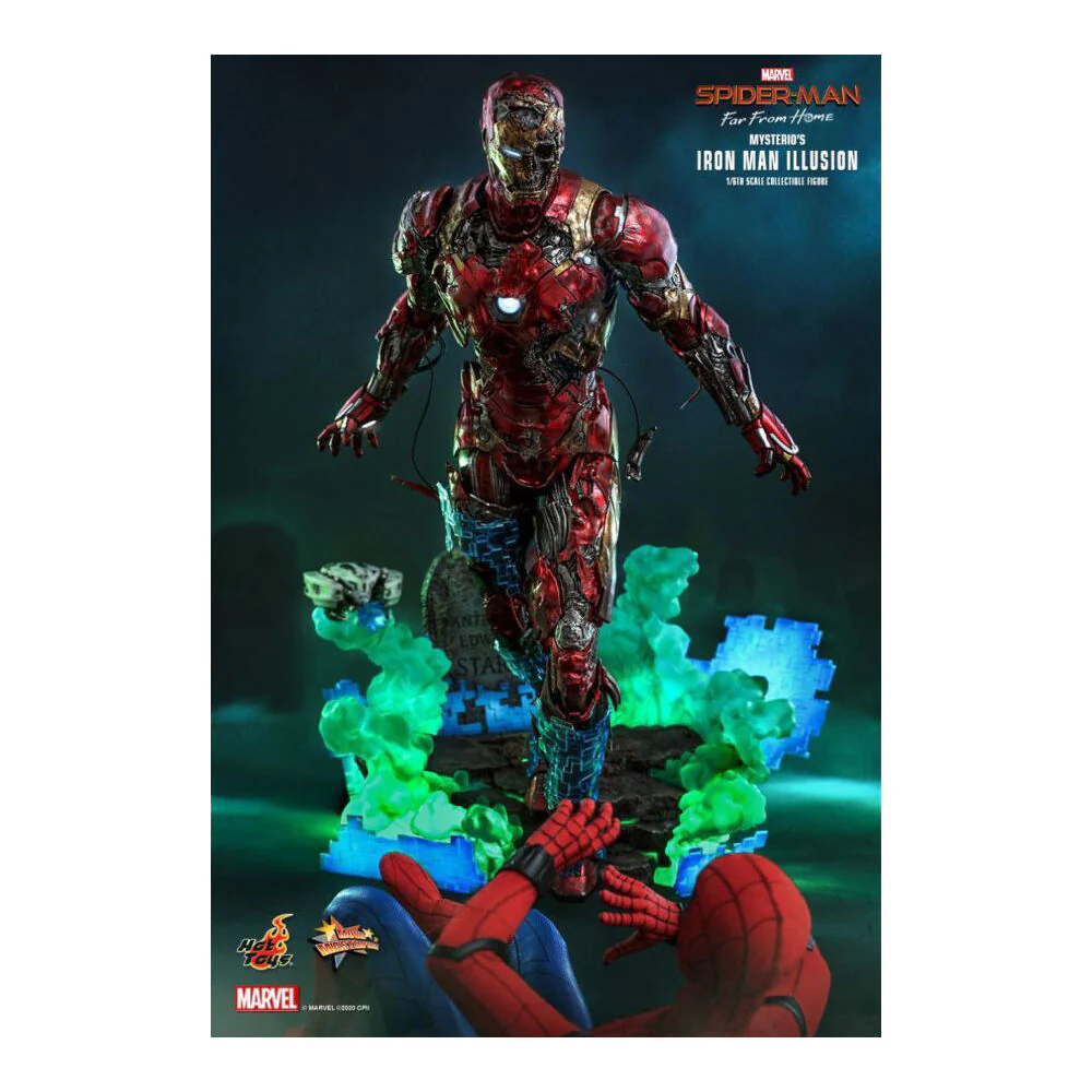 Spider-Man Far From Home Mysterio's Iron Man Illusion 1:6 Scale - Image 3