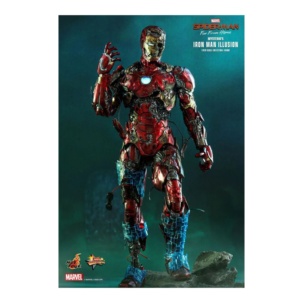 Spider-Man Far From Home Mysterio's Iron Man Illusion 1:6 Scale - Image 4