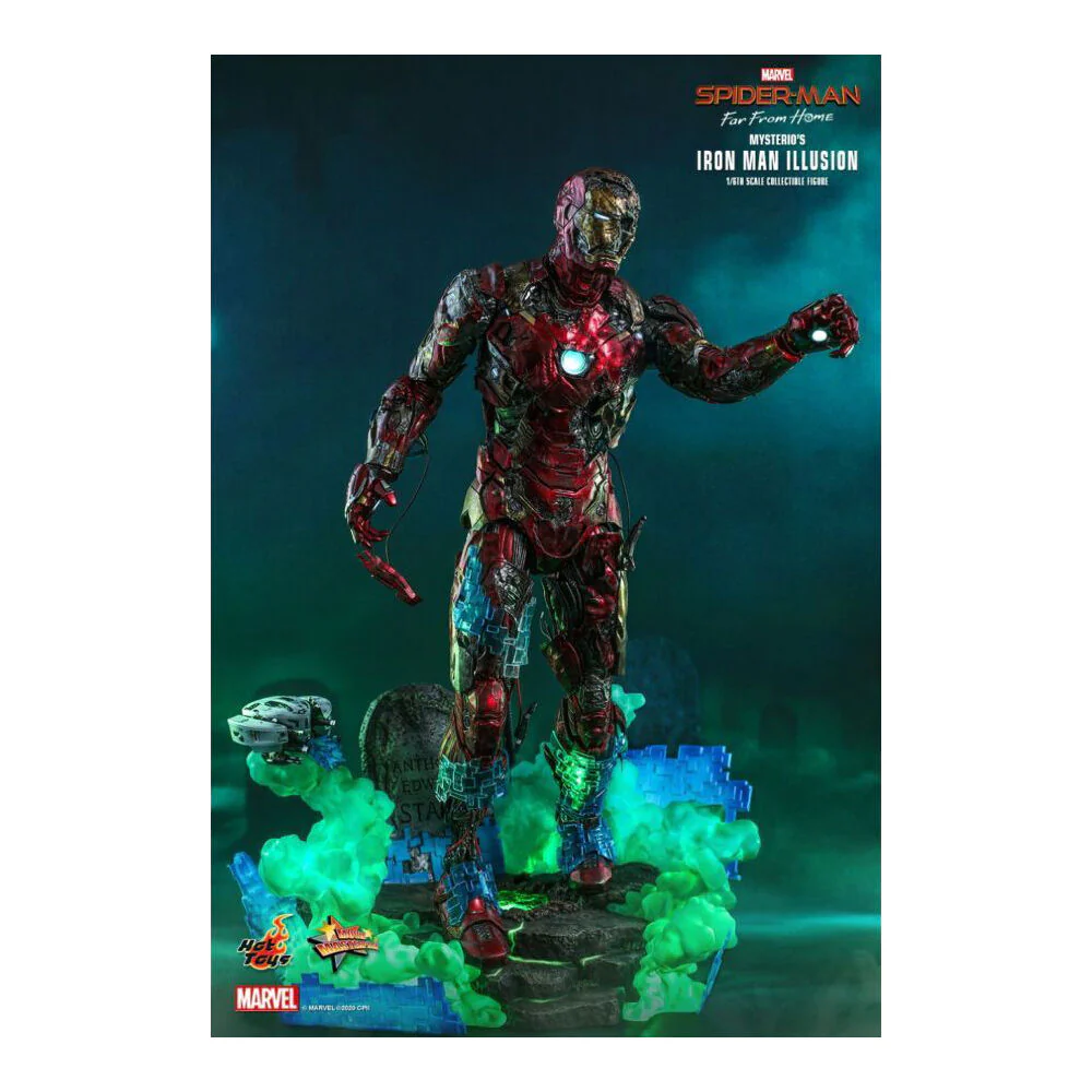 Spider-Man Far From Home Mysterio's Iron Man Illusion 1:6 Scale - Image 7