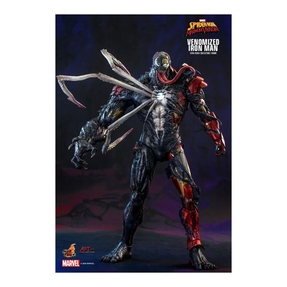 Spider-Man Maximum Venom Venomized Iron Man 1:6 Scale Collectable - Image 2