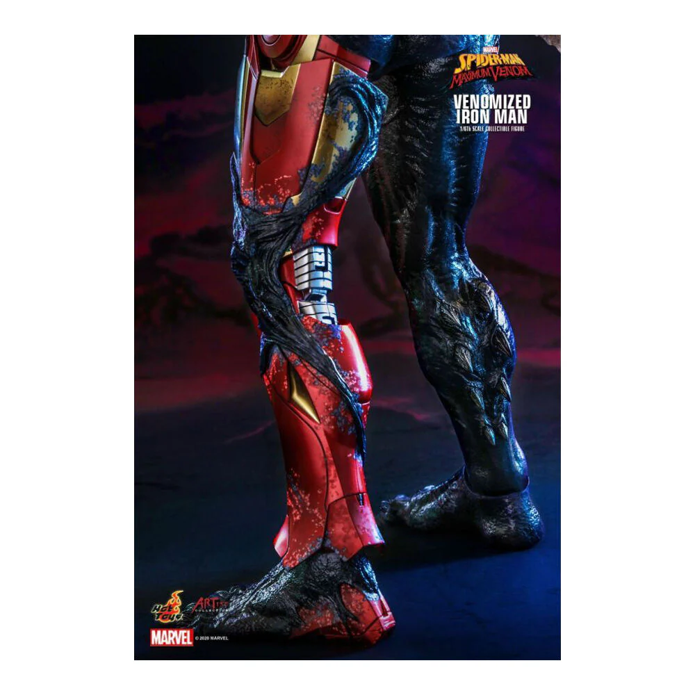 Spider-Man Maximum Venom Venomized Iron Man 1:6 Scale Collectable - Image 7