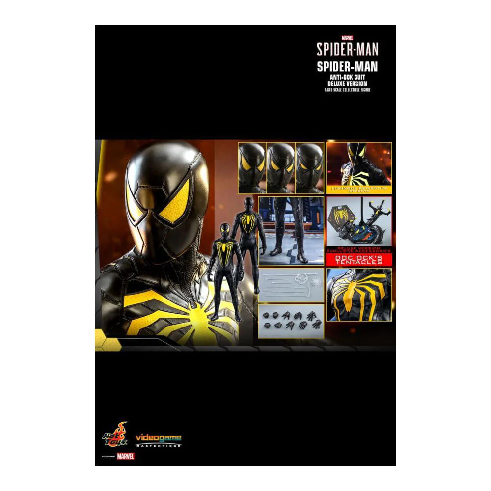 Spider-Man Video Game 2018 Anti-Ock Suit Deluxe 1:6 Action Figure Toy - Image 7