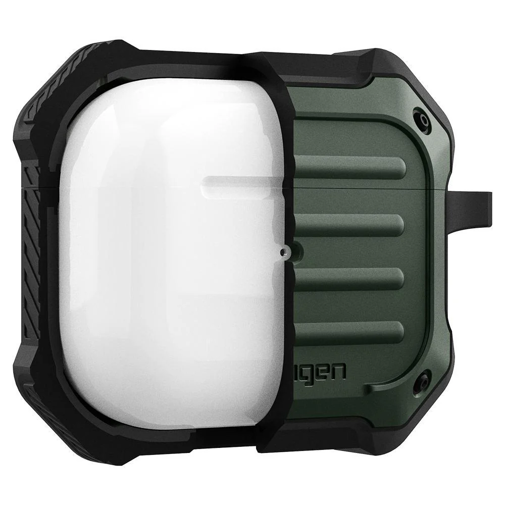 Spigen Airpods 3 Tough Armor Case (Green) - Image 5