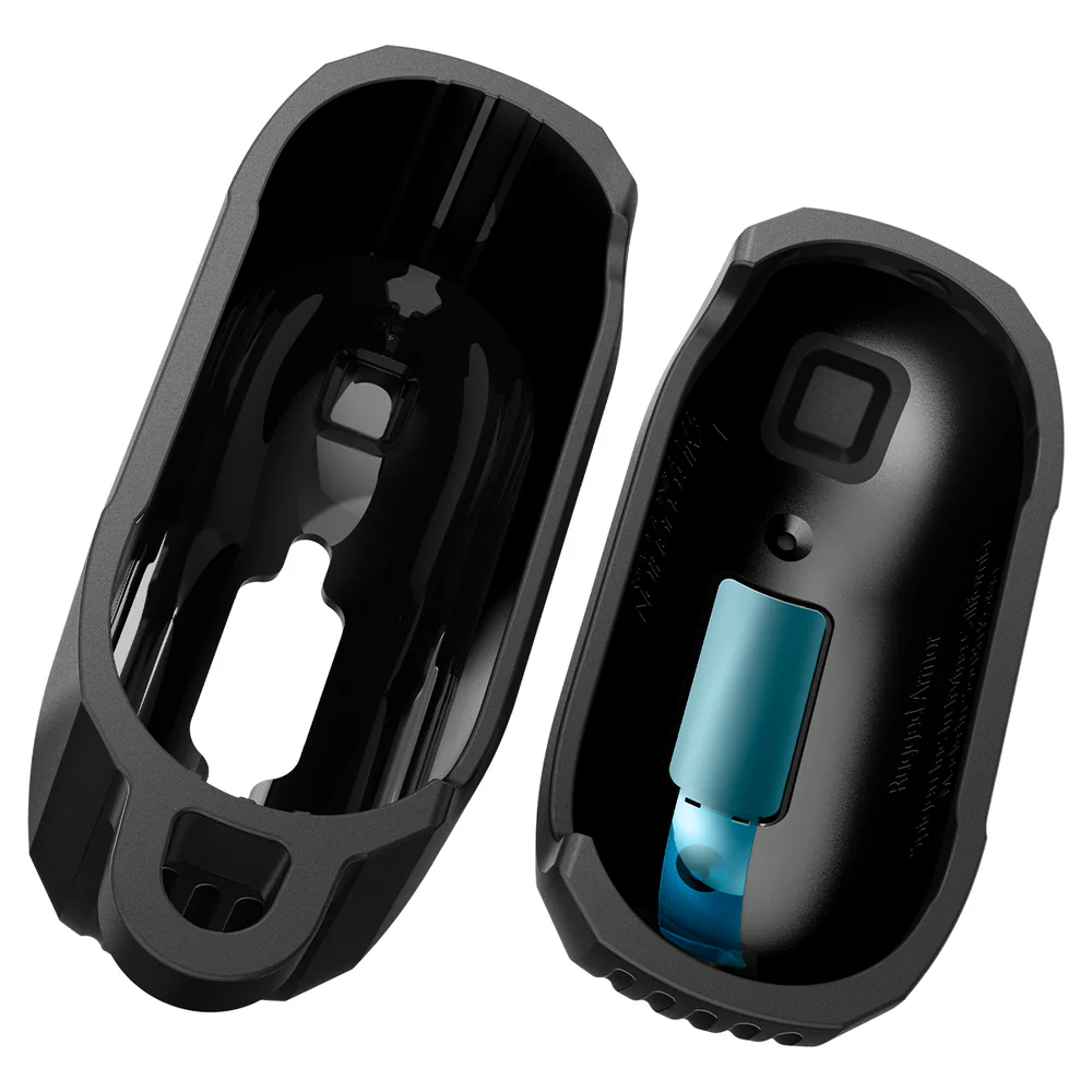 Spigen AirPods 4 Rugged Armor Case (Black) - Image 6