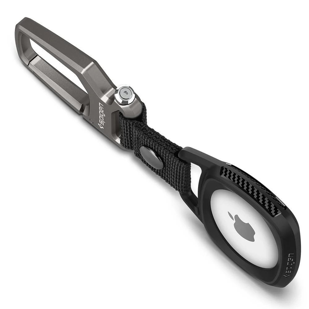 Spigen Apple Bluetooth Tracker Rugged Armor Case - Black - Image 4