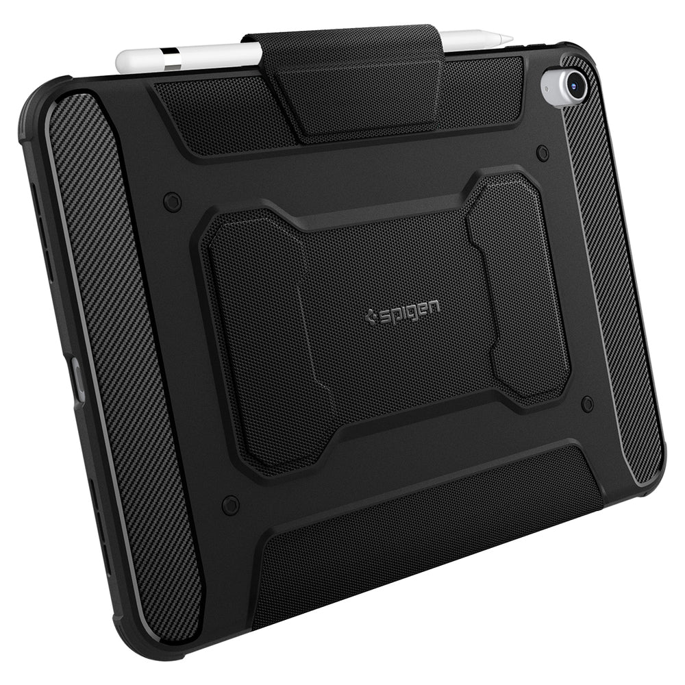 Spigen Apple iPad 10.9 2022 Rugged Armor Pro Case - Black - Image 5