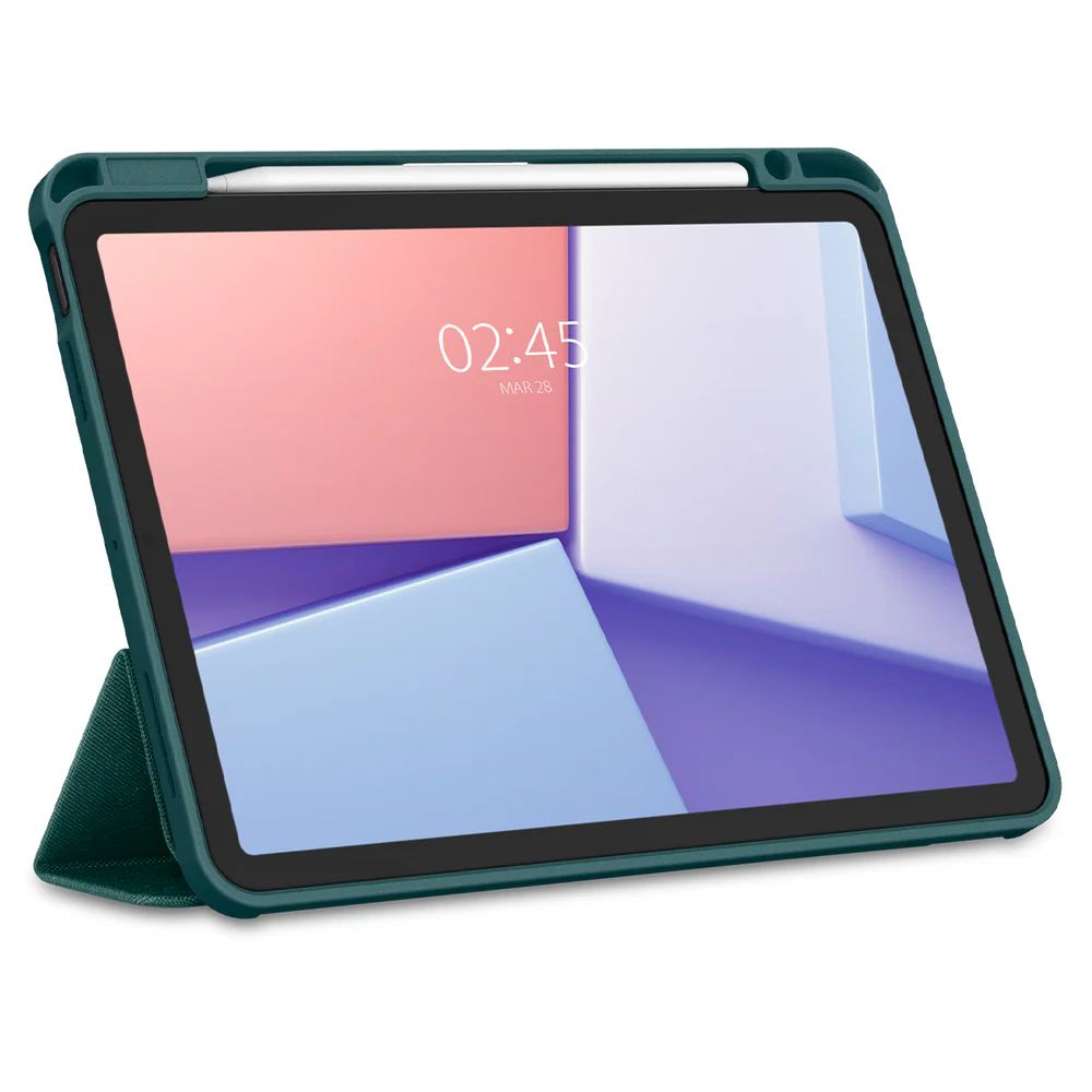 Spigen Apple iPad Air 11 2024 Urban Fit Case - Midnight Green - Image 5