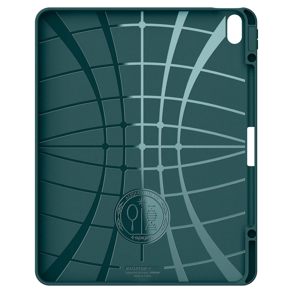 Spigen Apple iPad Air 13 2024 Urban Fit Case - Midnight Green - Image 4