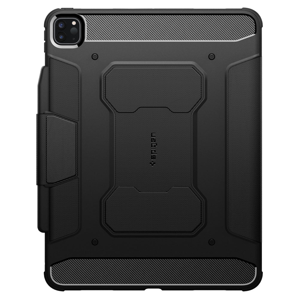 Spigen Apple iPad Pro 13 2024 Rugged Armor Pro Case - Black - Image 3