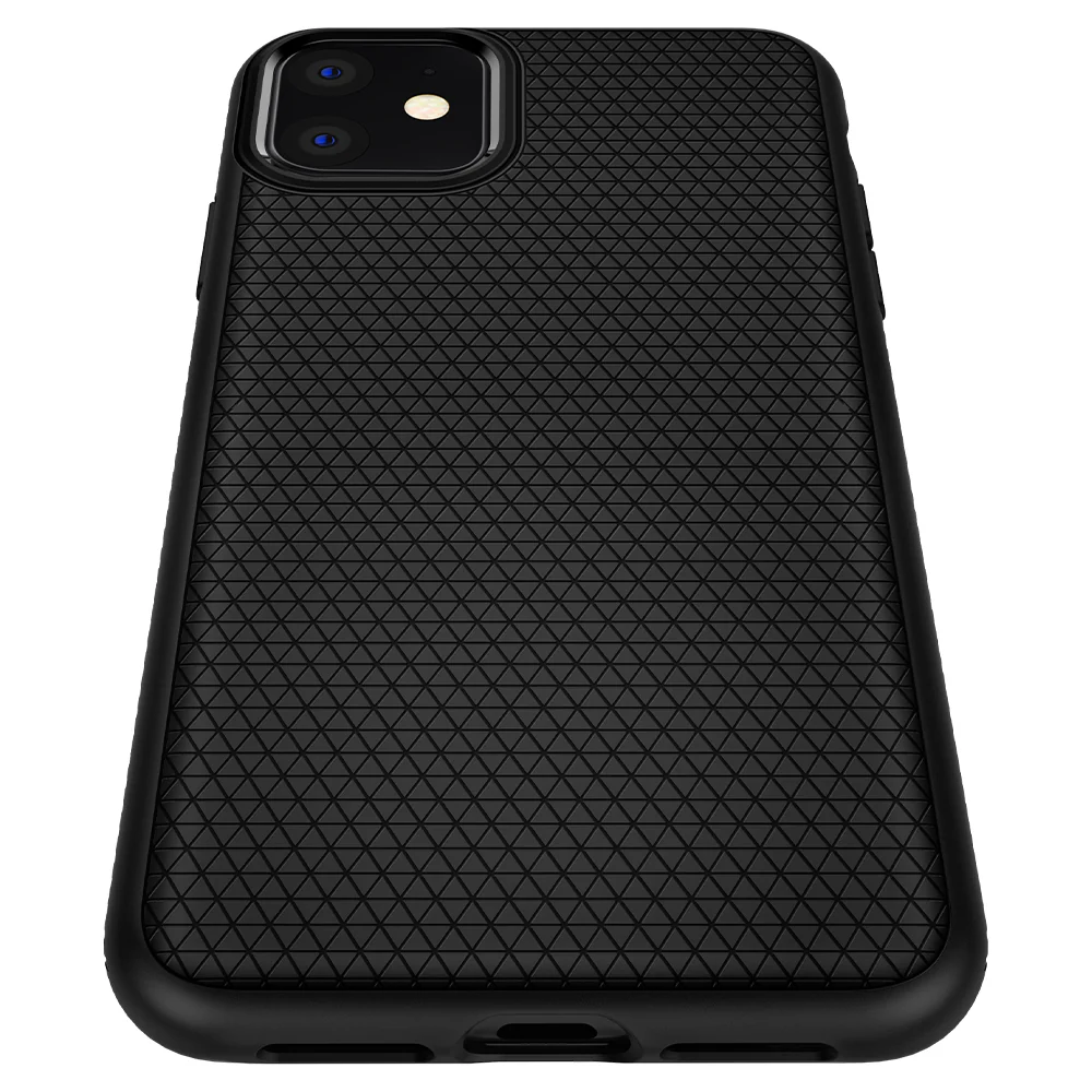 Spigen Apple iPhone 11 Liquid Air Case - Black - Image 4