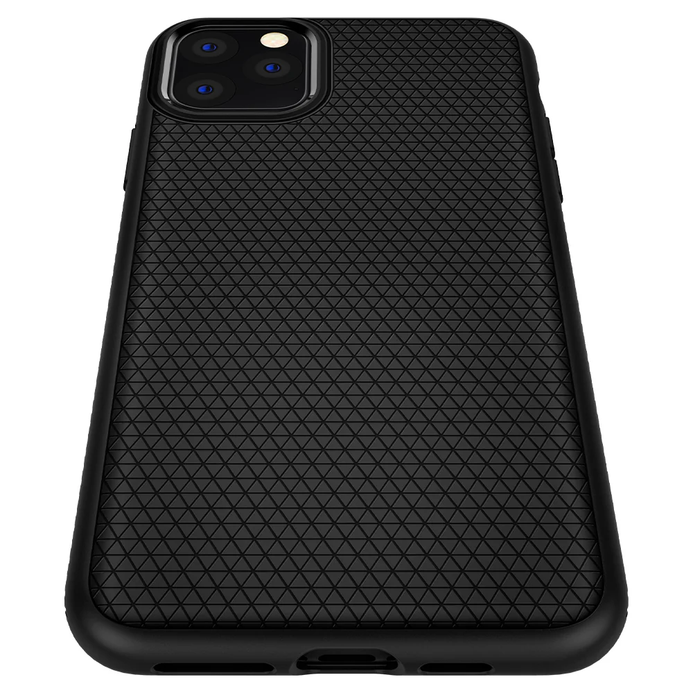 Spigen Apple iPhone 11 Pro Liquid Air Case - Black - Image 4