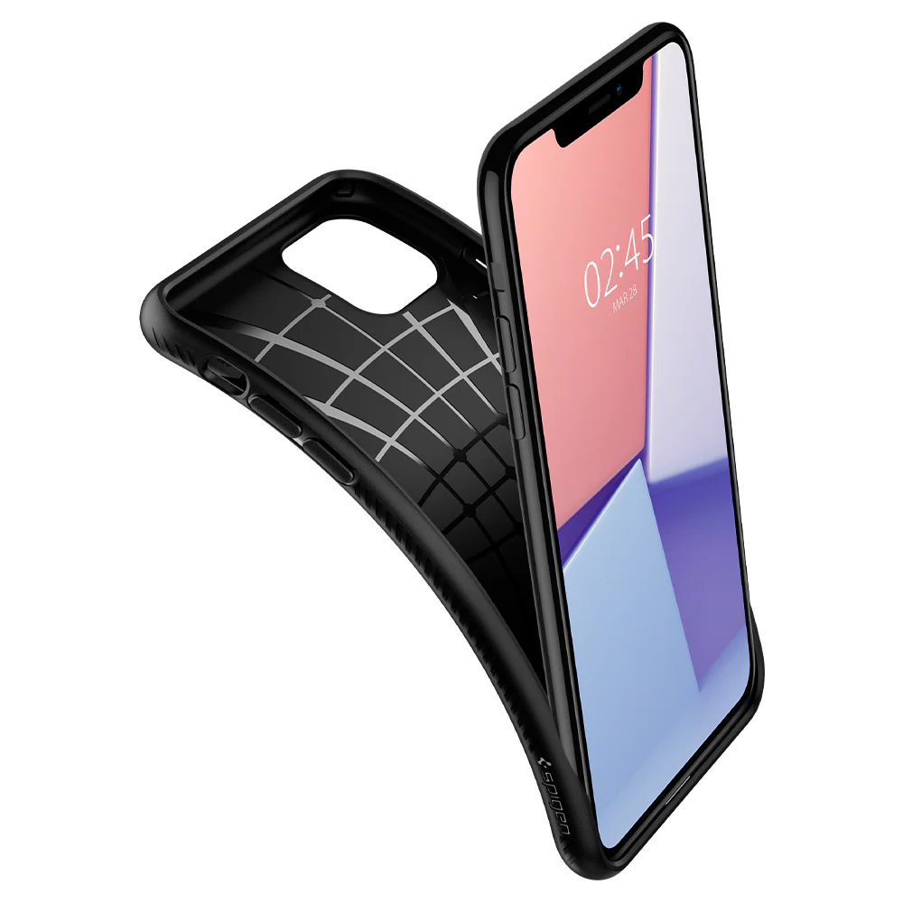 Spigen Apple iPhone 11 Pro Liquid Air Case - Black - Image 5