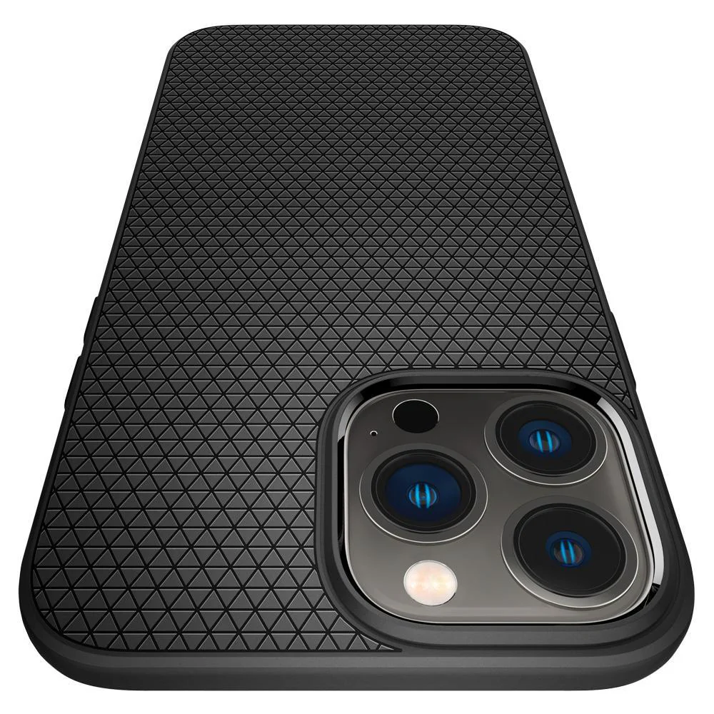 Spigen Apple iPhone 13 Pro Max Liquid Air Case - Black - Image 6