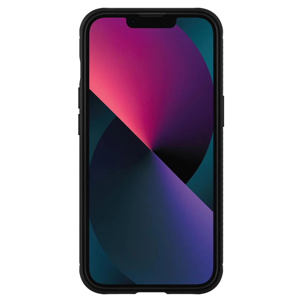 Spigen Apple iPhone 13 Rugged Armor Case - Black - Image 4