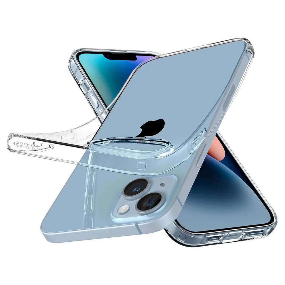 Spigen Apple iPhone 14 Plus Liquid Crystal Case - Clear - Image 6