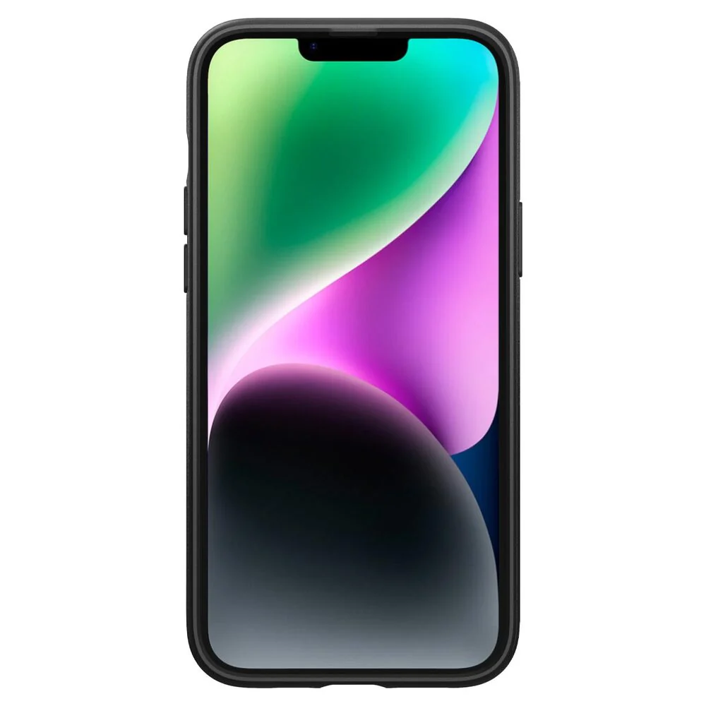 Spigen Apple iPhone 14 Plus Mag Armor (MagFit) Case - Black - Image 5