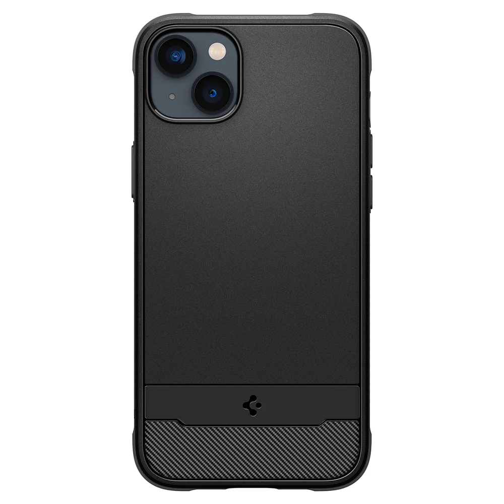 Spigen Apple iPhone 14 Plus Rugged Armor Mag (MagFit) Case - Black - Image 5