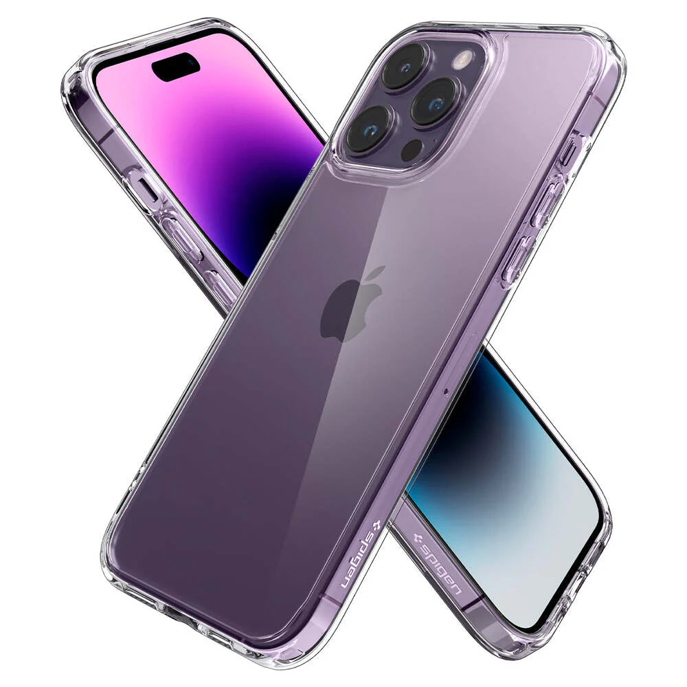Spigen Apple iPhone 14 Pro Ultra Hybrid Case - Clear - Image 5