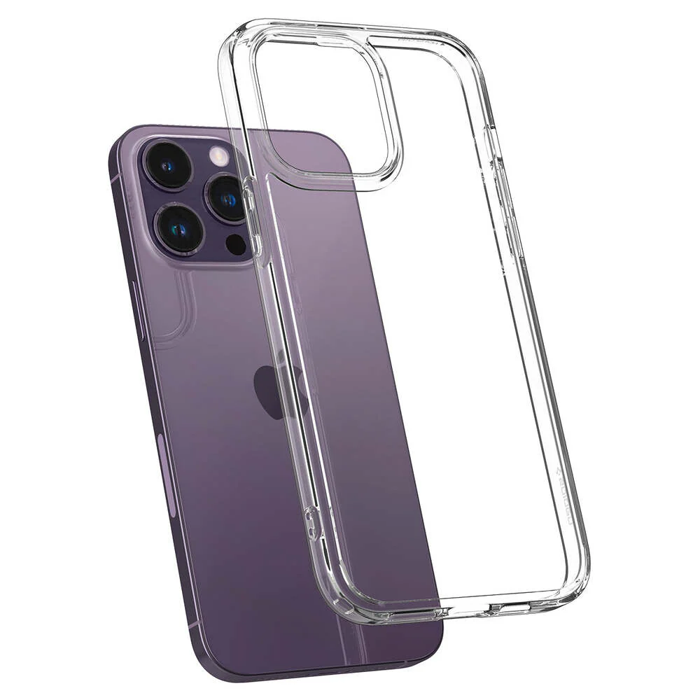 Spigen Apple iPhone 14 Pro Ultra Hybrid Case - Clear - Image 6