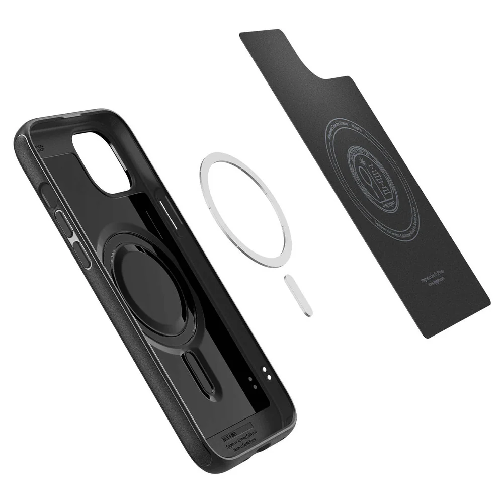 Spigen Apple iPhone 15 Mag Armor (MagFit) Case - Black - Image 6