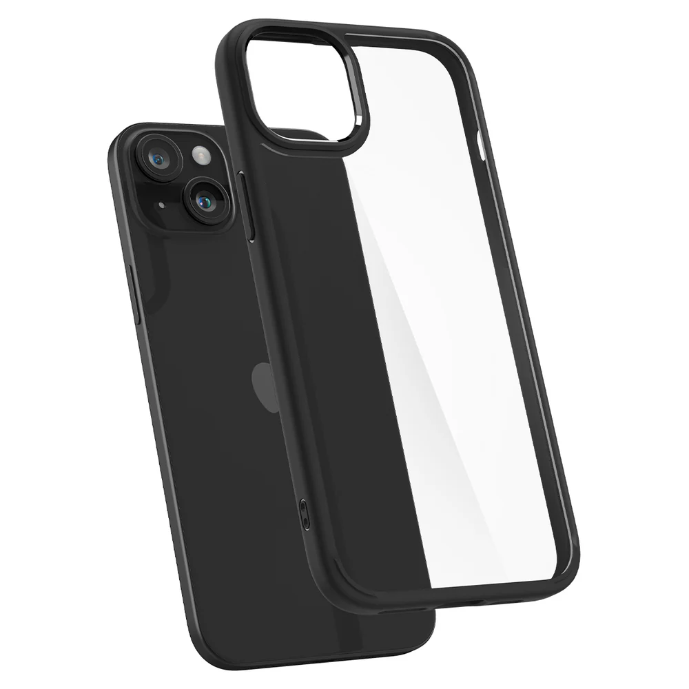 Spigen Apple iPhone 15 Plus Ultra Hybrid Case - Black - Image 6