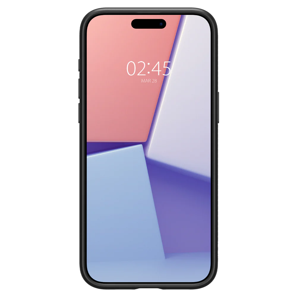Spigen Apple iPhone 15 Pro Max Liquid Air Case - Black - Image 4