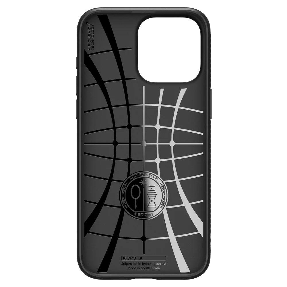 Spigen Apple iPhone 15 Pro Max Liquid Air Case - Black - Image 5
