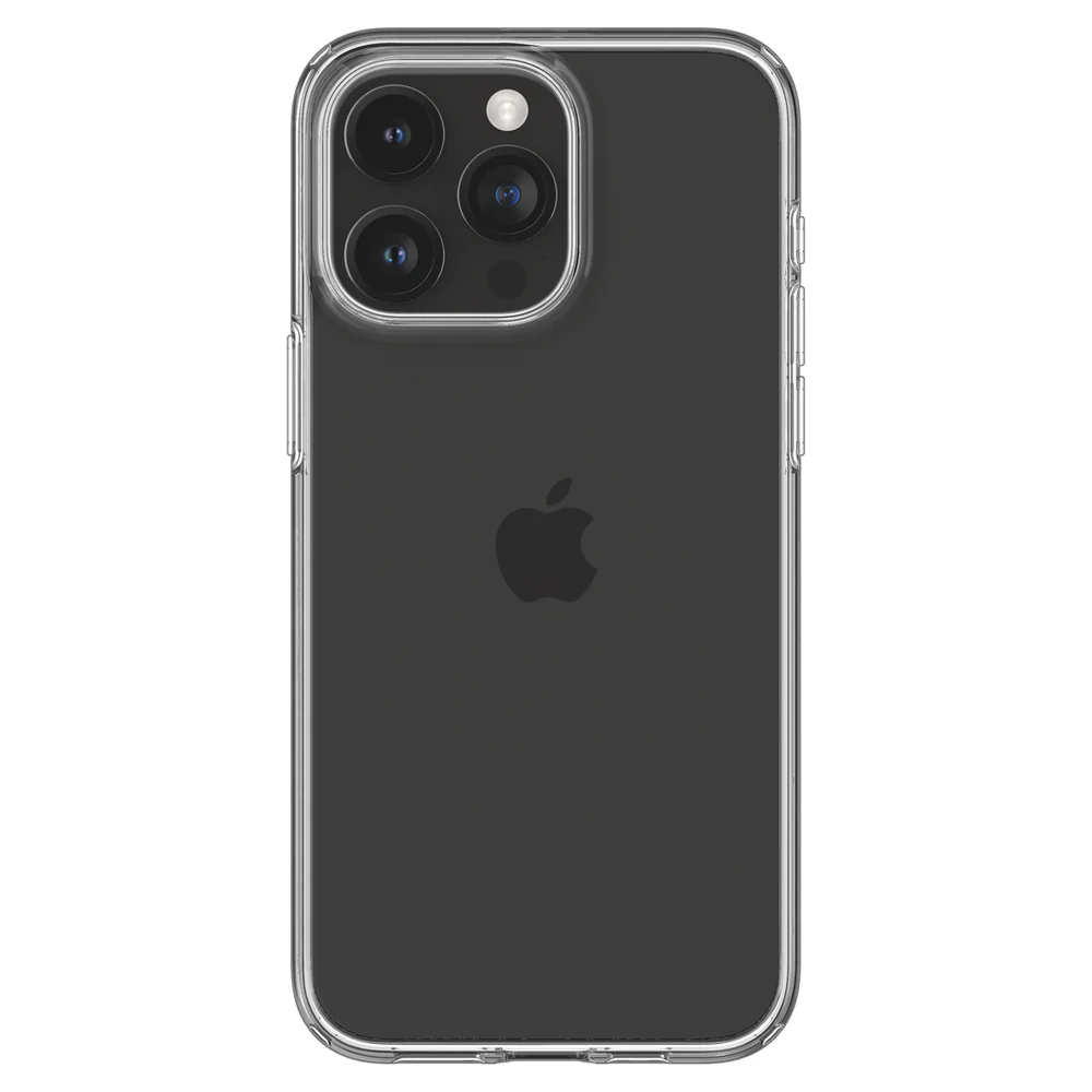 Spigen Apple iPhone 15 Pro Max Liquid Crystal Case - Clear - Image 4