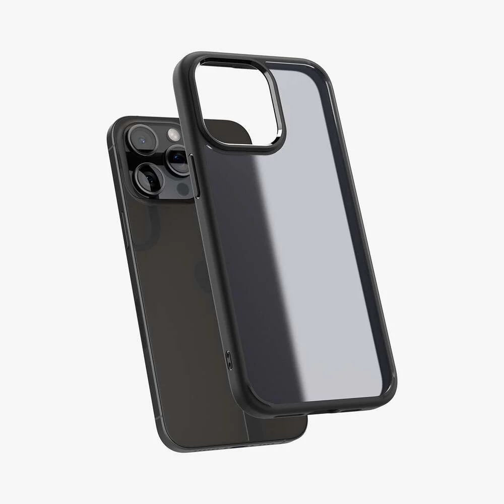 Spigen Apple iPhone 15 Pro Max Ultra Hybrid Case - Frost Black - Image 5
