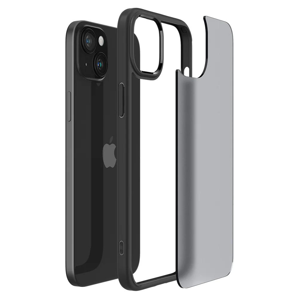 Spigen Apple iPhone 15 Ultra Hybrid Case - Frost Black - Image 4