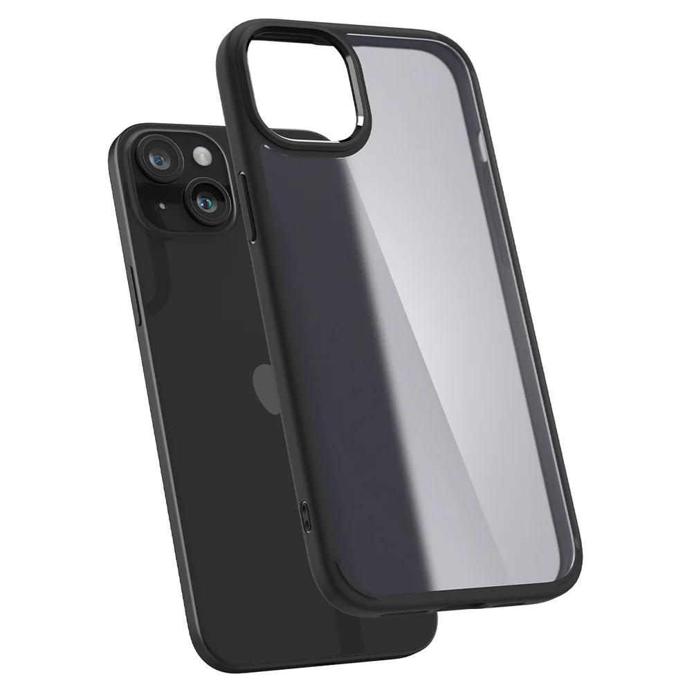 Spigen Apple iPhone 15 Ultra Hybrid Case - Frost Black - Image 5