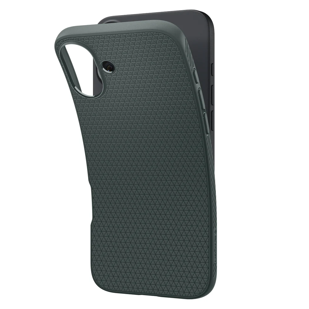 Spigen Apple iPhone 16 Liquid Air Case - Abyss Green - Image 5