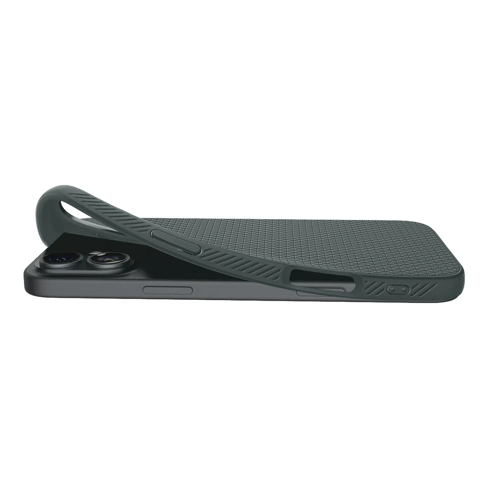 Spigen Apple iPhone 16 Liquid Air Case - Abyss Green - Image 6
