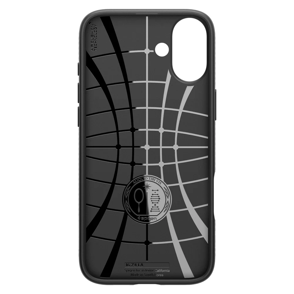 Spigen Apple iPhone 16 Liquid Air Case - Black - Image 4