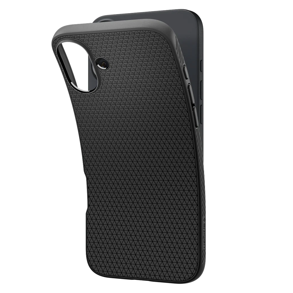 Spigen Apple iPhone 16 Liquid Air Case - Black - Image 5