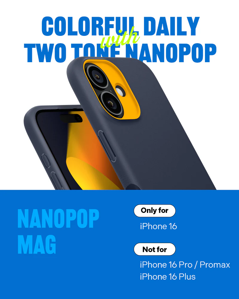Spigen Apple iPhone 16 Nano Pop Mag Case - Blueberry Navy - Image 2