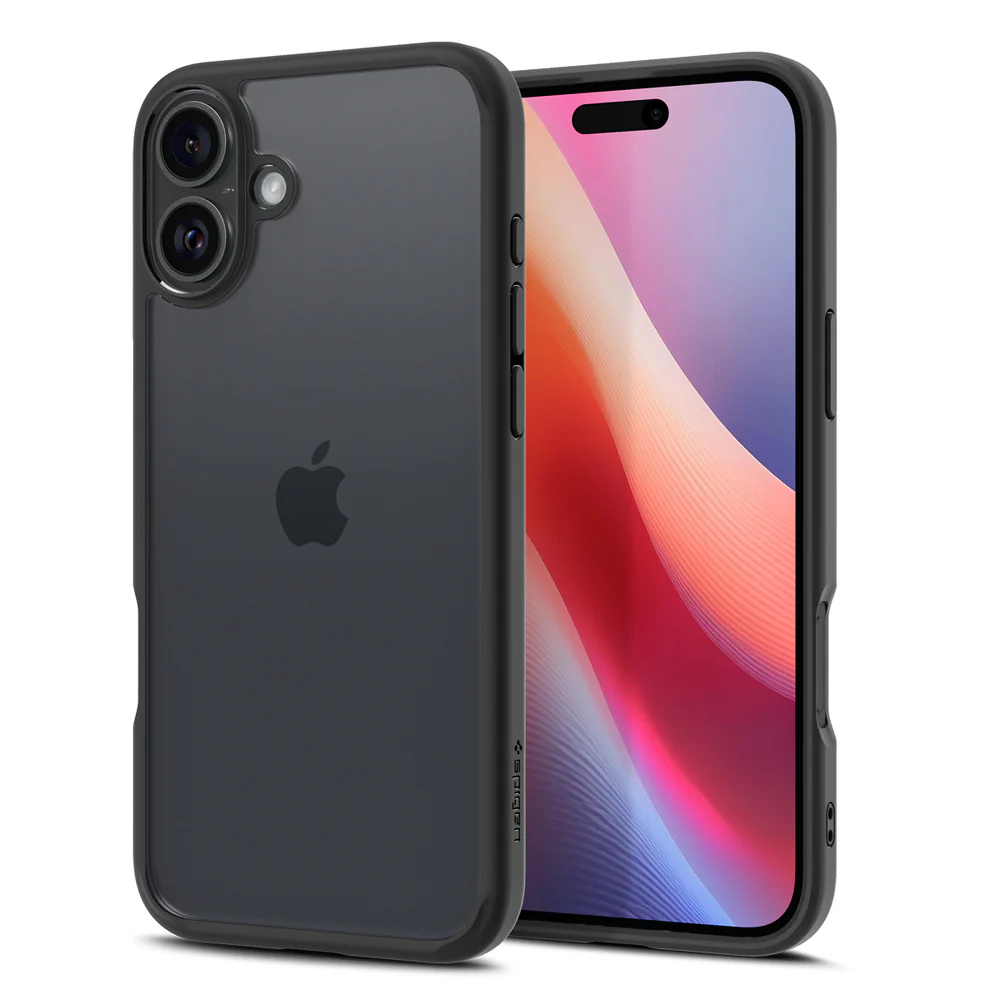 Spigen Apple iPhone 16 Plus Ultra Hybrid Case - Black - Image 3