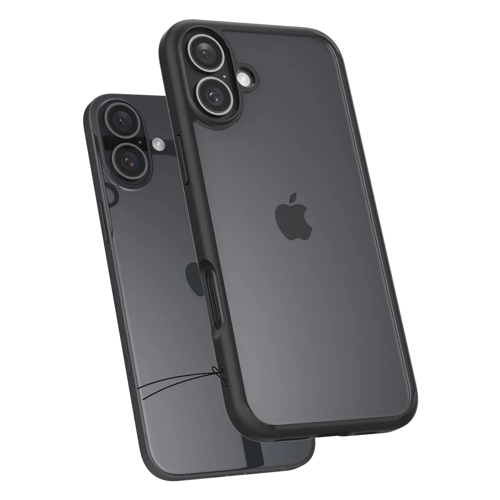 Spigen Apple iPhone 16 Plus Ultra Hybrid Case - Black - Image 6