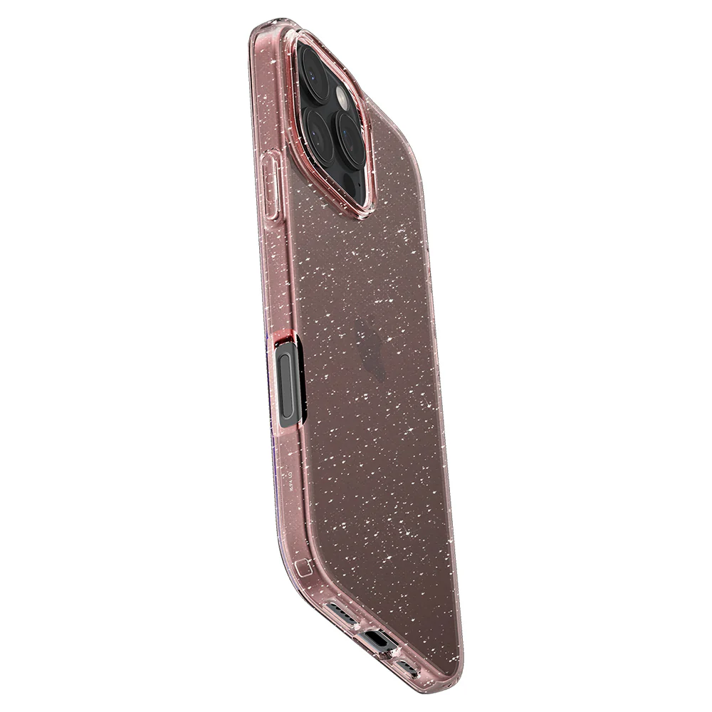 Spigen Apple iPhone 16 Pro Liquid Crystal Glitter Case - Rose Quartz - Image 6