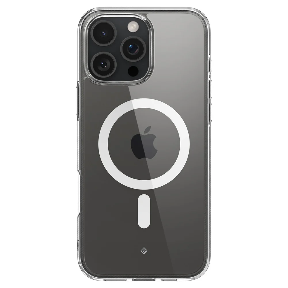 Spigen Apple iPhone 16 Pro Max Capella Mag Case - Clear Case / White Ring - Image 4