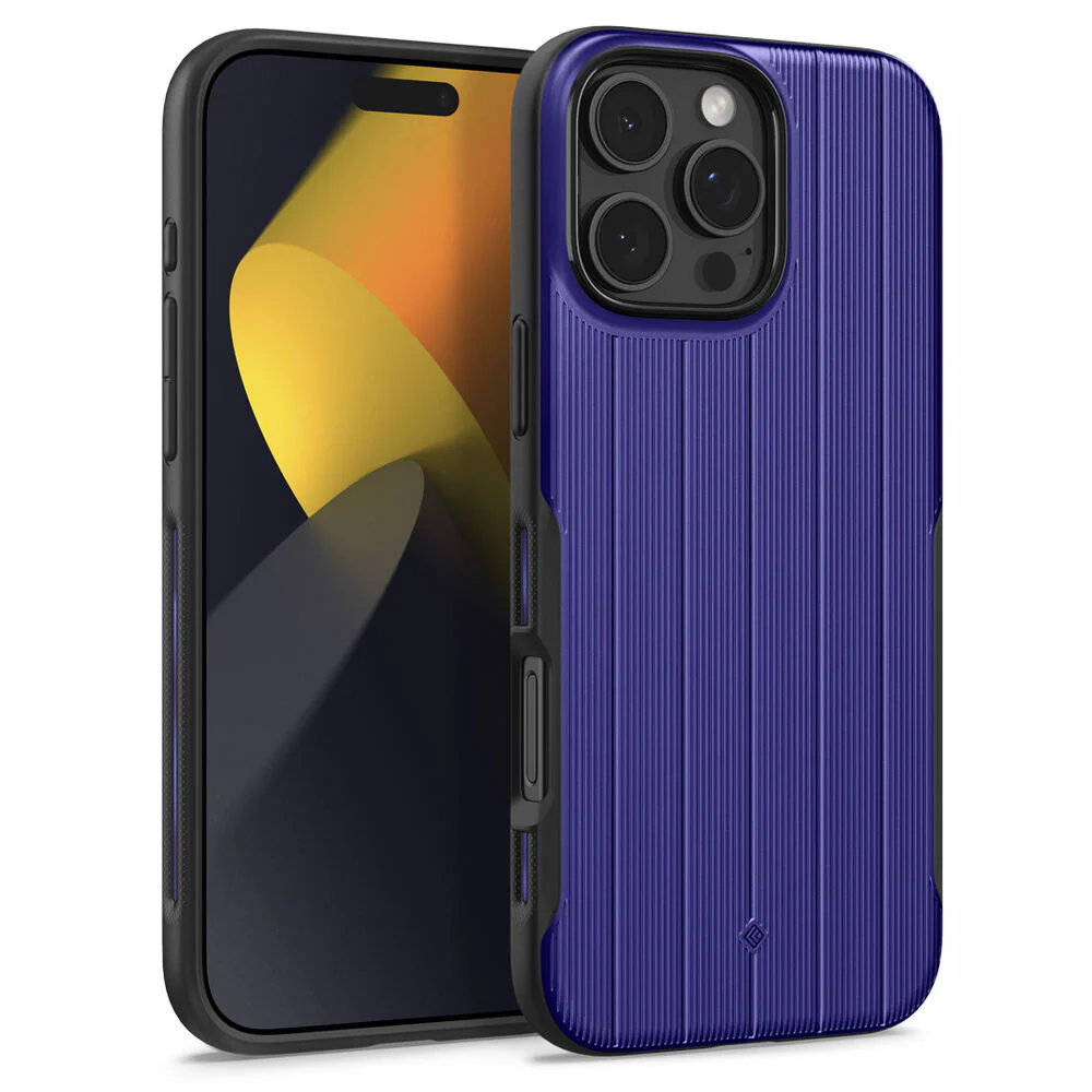Spigen Apple iPhone 16 Pro Max Dual Grip Mag Case - Cobalt Blue - Image 2