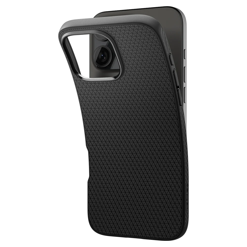 Spigen Apple iPhone 16 Pro Max Liquid Air Case - Black - Image 5