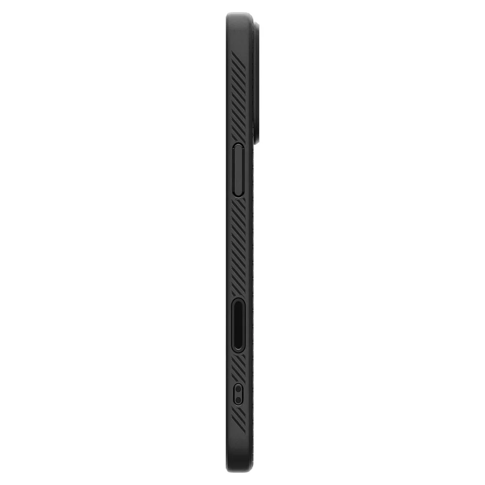 Spigen Apple iPhone 16 Pro Max Liquid Air T Camera Control Button Cover (MagFit) Case - Black - Image 4