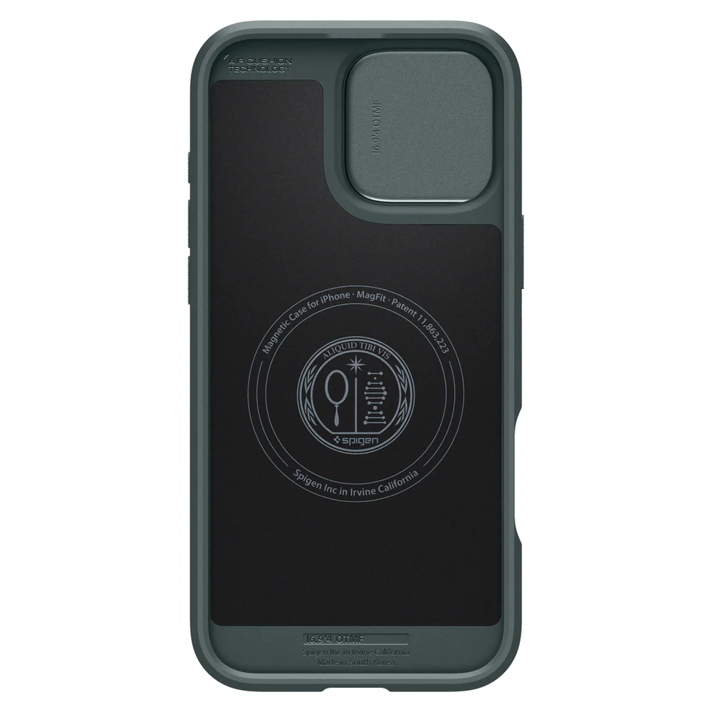 Spigen Apple iPhone 16 Pro Max Optik Armor (MagFit) Case - Abyss Green - Image 5