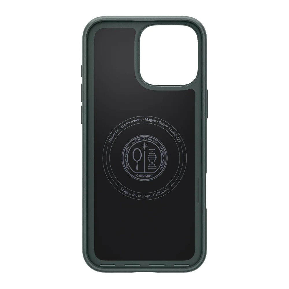 Spigen Apple iPhone 16 Pro Max Thin Fit (MagFit) Case - Abyss Green - Image 4