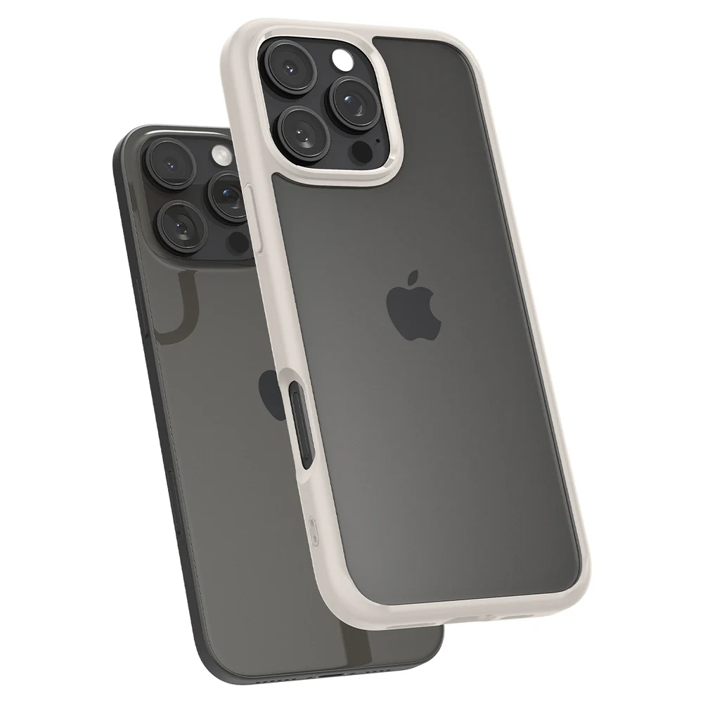Spigen Apple iPhone 16 Pro Max Ultra Hybrid Case - Natural Titanium - Image 3