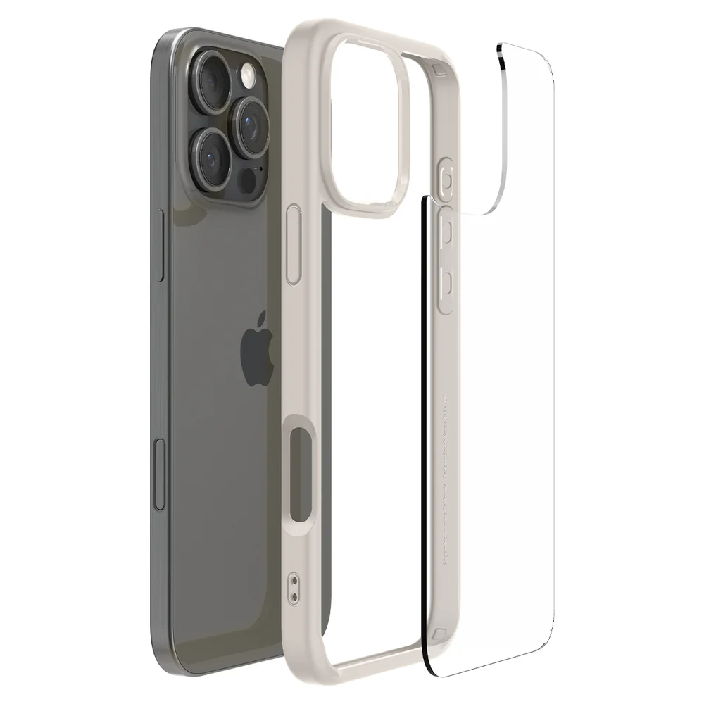 Spigen Apple iPhone 16 Pro Max Ultra Hybrid Case - Natural Titanium - Image 4