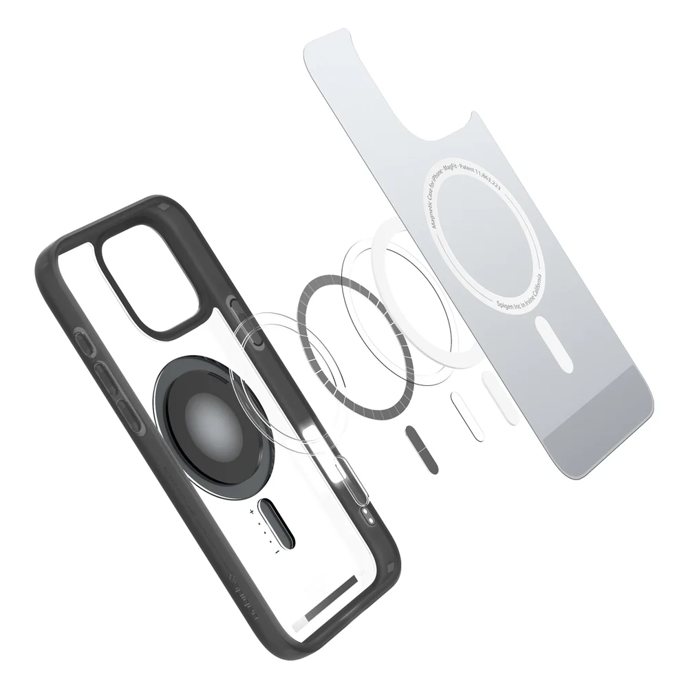 Spigen Apple iPhone 16 Pro Max Ultra Hybrid (MagFit) Case - Classic Black - Image 4
