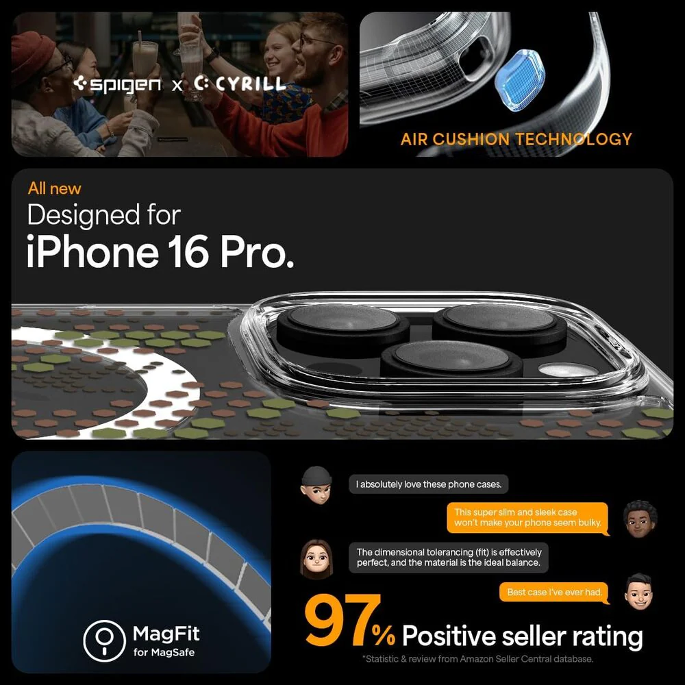 Spigen Apple iPhone 16 Pro Max Ultra Hybrid (MagFit) Case - Digital Camo - Image 2